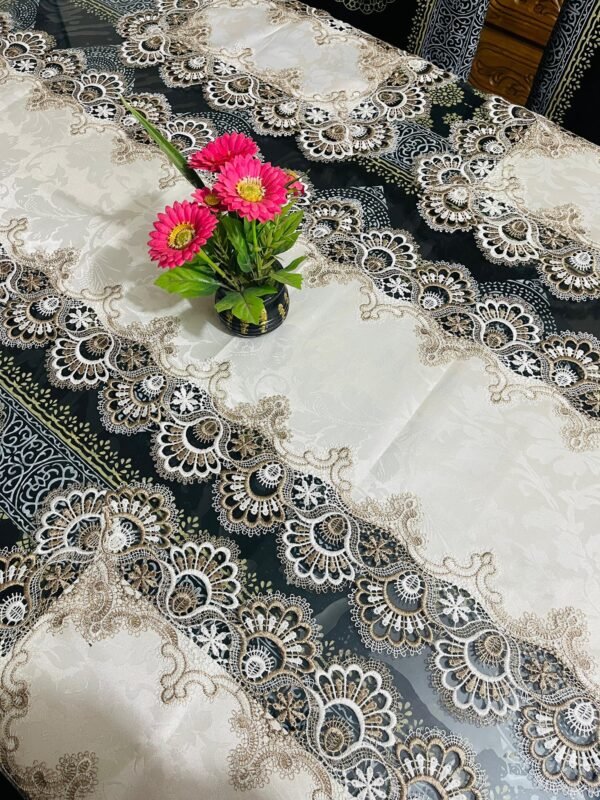 Oval Tablecloth DinningTable Runner embroidered Flag Europe TV Cabinet, Dinning Table Single Table Runner.