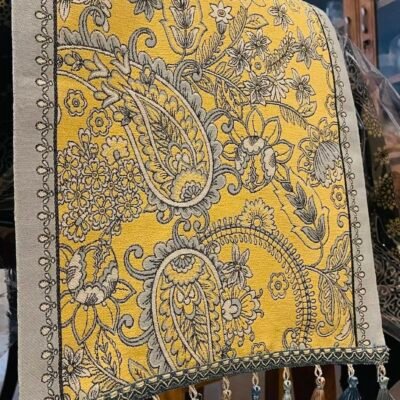 Farmhouse Table Runner, Retro-Luxury Tassels Series for Kitchen Dining Table, Dining,Party,Home. Single Table Runner.