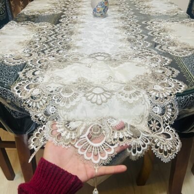 Oval Tablecloth DinningTable Runner embroidered Flag Europe TV Cabinet, Dinning Table Single Table Runner.