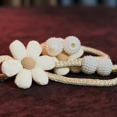 Luxary Flower Curtain Buckles Clips Cute Flower Ties Decorative Rope, (1 piece)