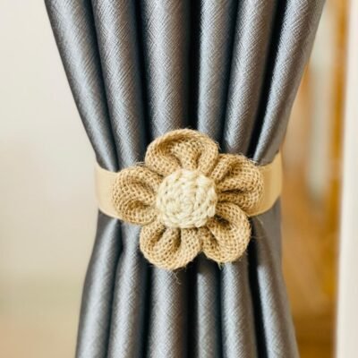 Flower Decoration Curtain Tie Adjustable Modern Simple Curtain Tie. (1 piece)