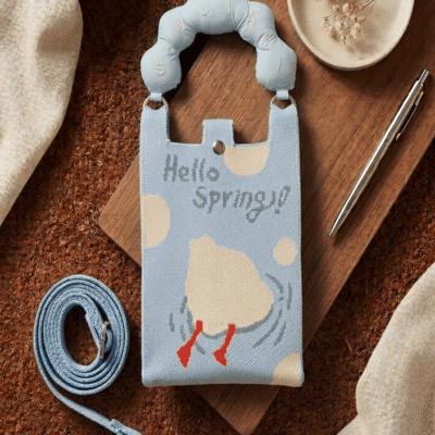 The Everyday Essential Knitted Pouch.