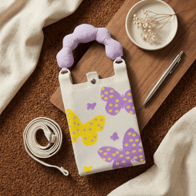 The Everyday Essential Knitted Pouch.