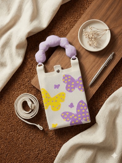 The Everyday Essential Knitted Pouch.
