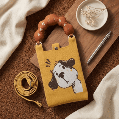 The Everyday Essential Knitted Pouch.