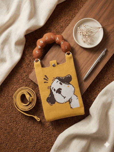 The Everyday Essential Knitted Pouch.