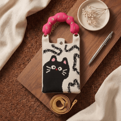The Everyday Essential Knitted Pouch.