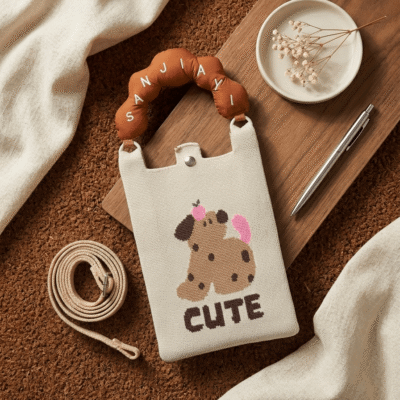 The Everyday Essential Knitted Pouch.