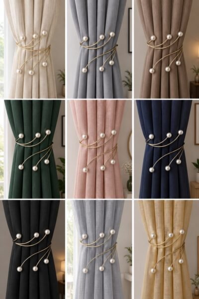 Royal Pearl Curtain Holdback 1ps