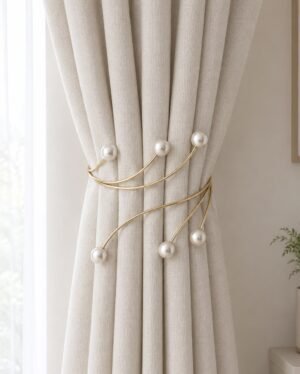 Royal Pearl Curtain Holdback 1ps