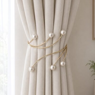 Royal Pearl Curtain Holdback 1ps