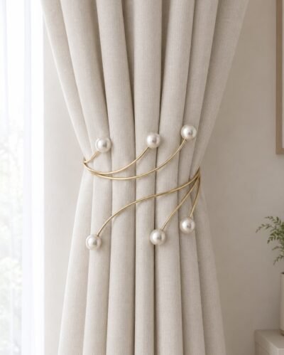 Royal Pearl Curtain Holdback 1ps